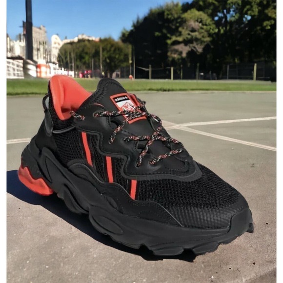 Adidas Ozweego TR Running Shoes FW5813 MENS 8.5 Black Red New Fast Ship main image 9